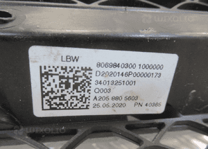 Grill grill atrapa mercedes c-klasa W205 2014-2018 14