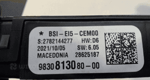 PEUGEOT 3008 II 1.6 THP moduł sterownik BSI skrzynka bezpieczników 2016-2024 9830813080 2