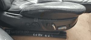 Fotele kanapa boczki komplet czarna skóra Audi A8 D3 8