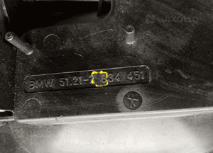 Klamka zewnętrzna drzwi lewy przód BMW E60 E61 7034451 3