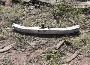 Belka pod zderzak przód toyota corolla verso ii 1