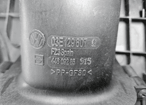 VW Polo Skoda Fabia Seat Ibiza 1.2 12V obudowa filtra powietrza 3E0129607 4