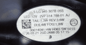 Lampa lewy tył lewa tylna skoda enyaq iv 2020- 5LG945307B 5