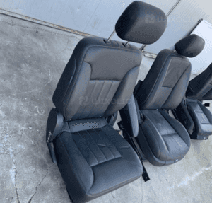 MERCEDES R 251  fotel fotele tylne skora +  alcantara czarna skóra idealne 9