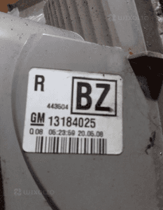Lampa tylna prawa opel vectra c kombi lift nr 13184025 3