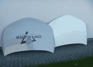 Toyota corolla E21 sedan maska silnika ładna 4