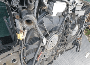 Pas Przedni Wzmocnienie Czołowe Chłodnice Wentylator 2.4 3.0 V6 ASN AUDI A4 B6 Sedan Kombi 24