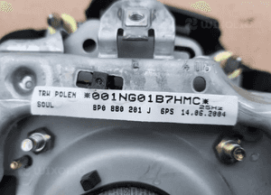 Audi A3 8P airbag poduszka kierowcy 8P0880201J 8P0880201D 2