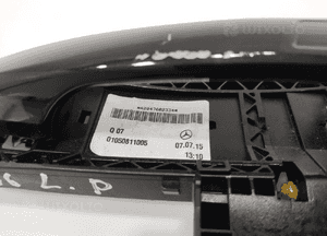 Klamka drzwi lewa lewy przód przednia mercedes gle i W166 166 2015-2019 7