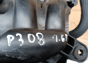 Kolektor ssący czujnik MAP SENSOR Peugeot 308 T7 1.6 THP V757004180 9