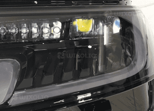Range rover sport ii L494 lift reflektor lampa lewa przód przednia full led low oryginał 9
