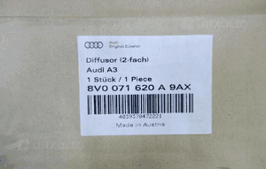 DYFUZOR DOKŁADKA ZDERZAKA TYŁ AUDI A3 8V NOWE OEM 13