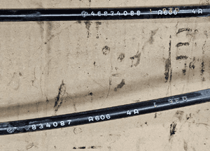 Lancia Ypsilon II 2 lewarek wybierak linki zmiany biegów 46834087 46834088 4