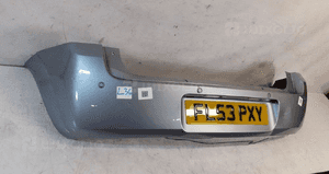 } ZDERZAK TYŁ TYLNY OPEL MERIVA A 1 I PDC CZUJNIKI Z163 SZARY 3