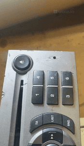 PEUGEOT 407 RADIO CD BLAUPUNKT RD4  9660647877 7