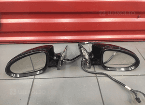 Mercedes s-klasa W221 lusterko prawe 17 pin 9+8 kolor 197 oryginał 10