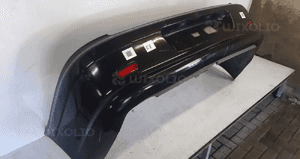 Zderzak tyl peugeot 607 lift 05-10 kod kolor exld exl czarny 3