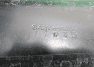 Maska pokrywa silnika mercedes c-klasa W205 2014- 12