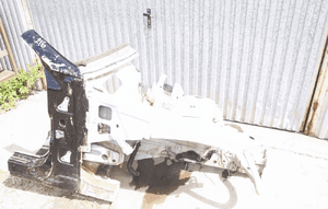 Podłuznica cwiara slupek prawy mercedes cl W216 2