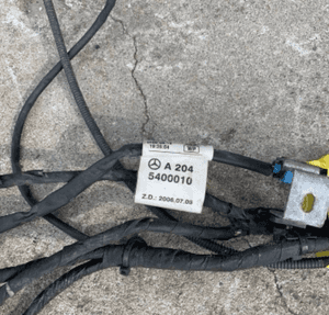 MERCEDES c 204 e 212 e 207 wiązka elektryczna z fartucha do lamp lewa prawa abs h7 bez LED 5