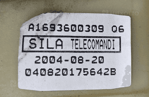 Mercedes W169 A 1.5 8V lewarek wybierak linka  linki zmiany biegów A 1693600309 3