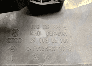 Kolektor ssący Audi A6 C5 2.8 078133151AM 078133223S 7