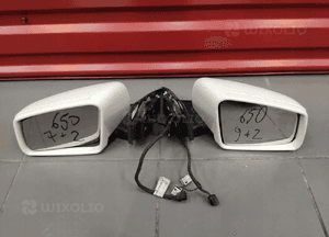 Mercedes c-klasa W204 lift lusterko prawe 11 pin 9+2 kolor 650 oryginał 10