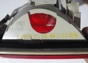 Mercedes W245 Lampa Tylna w Klapę Prawa - 11866 8
