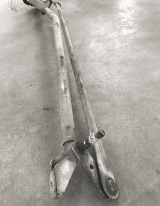 Silniczek mechanizm wycieraczek Citroen C4 I 04-10r 404638 5