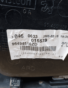 Boczek tapicerka prawy tył tylny Peugeot 407 3