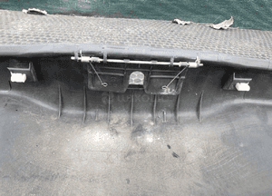 Tapicerka Bagaznika 1J6863459C Osłona Pas Tyl Tylny VW Golf IV 4 17