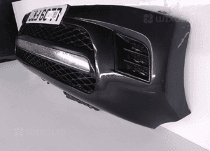 Zderzak przód przedni | peugeot 107 lift fl czarny exl exld 3