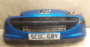 Zderzak przód przedni do peugeot 207 kmf niebieski 1
