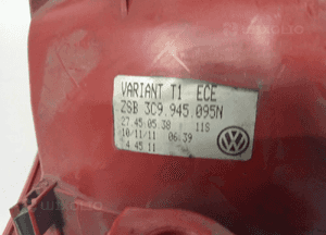 lampa lewa tył passat b 6 kombi 3c9945095n 3