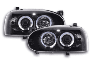 Lampy Reflektory VW GOLF III 3 SOCZEWKOWE H1GRATIS 2