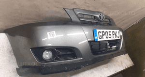 Zderzak przedni przedni toyota corolla E12 lift 1F6 halogeny 4
