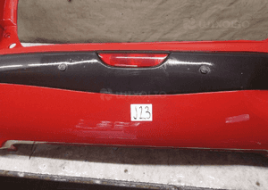 Zderzak tył tylny nissan note E11 Z10 czerwony 2