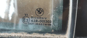 Drzwi prawy tył tylne prawe BMW 5 E39 Sedan 6