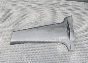 Oslona Slupka Progu Plastik Tapicerka Wnetrza Czarne Seat Cordoba Ibiza VW Caddy Polo 98r 25
