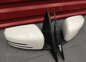 Mercedes c-klasa W204 lift lusterko prawe 11 pin 9+2 kolor 650 oryginał 1