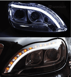 LAMPY Reflektory LED  DO MERCEDES W220 S-KLASA 1998 - 2005 Roku DAYLIGHT 3