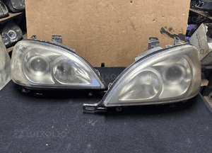 MERCEDES ml 163 prawa lewa lampa  oryginał h7 lift soczewka listwa lampy 1