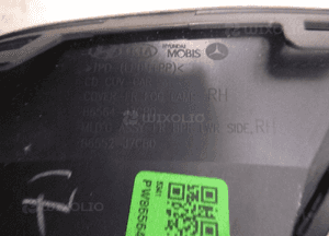 Kia x-ceed kratka zderzaka zaślepka prawy przód 5