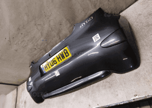 @ ZDERZAK TYŁ TYLNY DO TOYOTA AYGO 1G3 SZARY GRAFITOWY 2