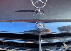Mercedes W221 przedlift atrapa oryginał dobry stan 5