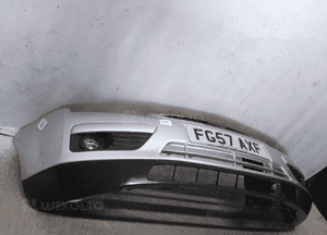 Zderzak przód przedni ford focus MK.2 2 ii 03 srebrny halogeny 4