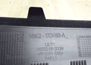 Dyfuzor zderzak tył land range rover vogue L460 M8E2-17D980-A 13