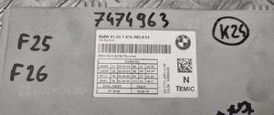 BMW F25 F26 MODUŁ STEROWNIK FOTELA 7474963 9