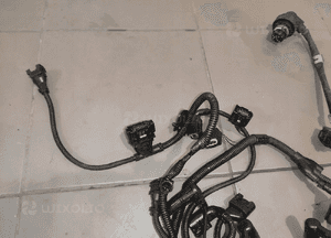 BMW X5 E70 3.0D M57 OKABLOWANIE INSTALACJA WIĄZKA SILNIKA WTYCZKI KPL ORYG 7