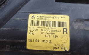 Lampa prawa prawy full led skoda octavia iii lift 3